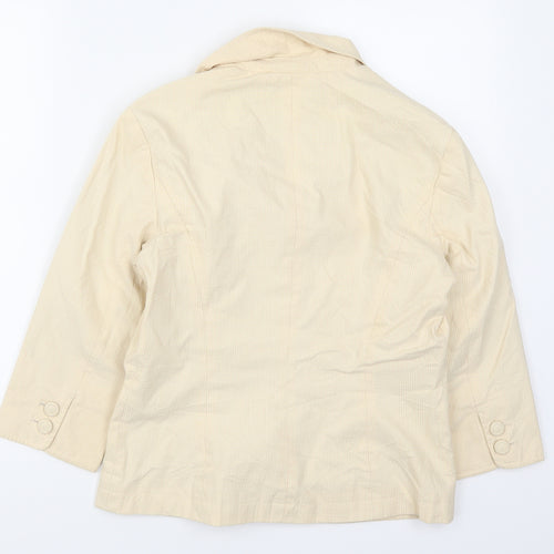 NEXT Womens Beige   Jacket  Size 12