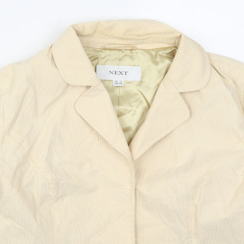 NEXT Womens Beige   Jacket  Size 12