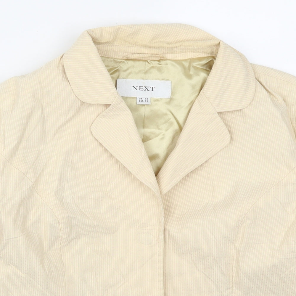 NEXT Womens Beige   Jacket  Size 12
