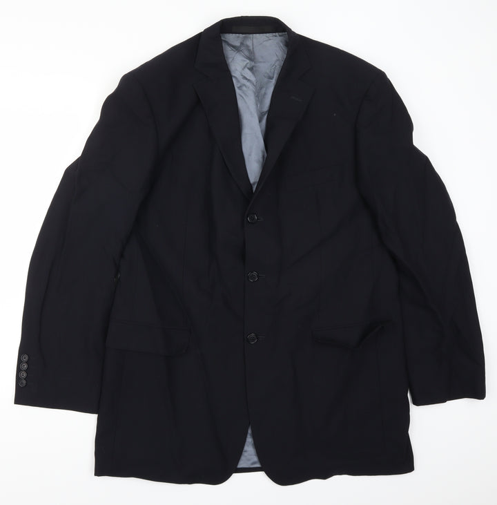 Marks and Spencer Mens Blue Jacket Suit Jacket Size 42