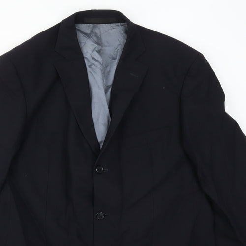 Marks and Spencer Mens Blue   Jacket Suit Jacket Size 42