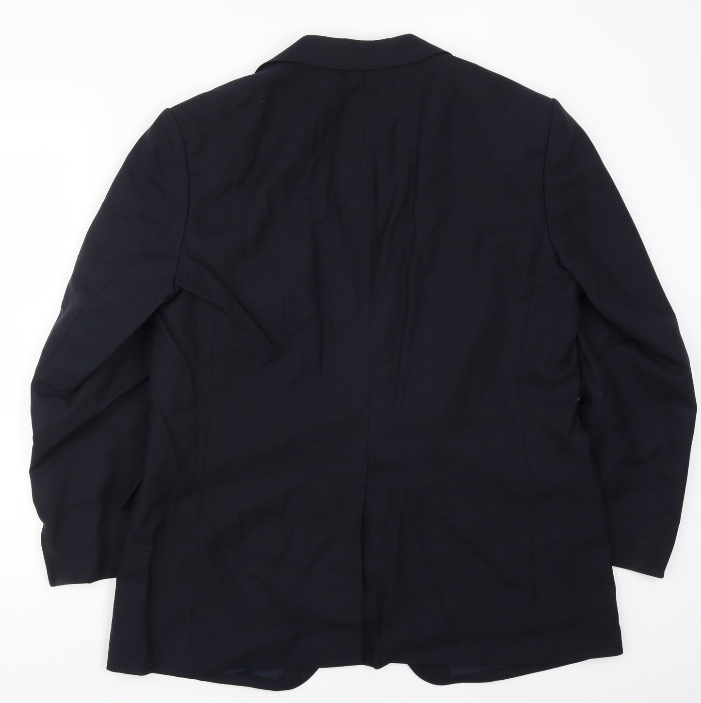 Preworn Mens Blue   Jacket Suit Jacket Size 42