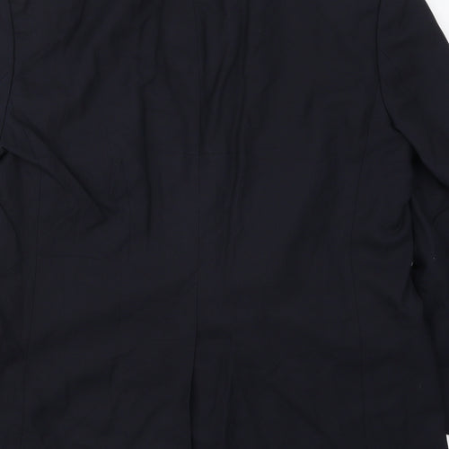 Preworn Mens Blue   Jacket Suit Jacket Size 42