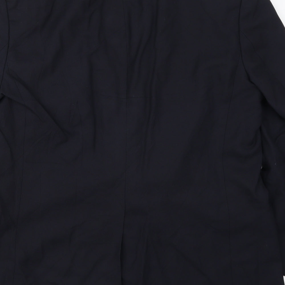 Preworn Mens Blue   Jacket Suit Jacket Size 42