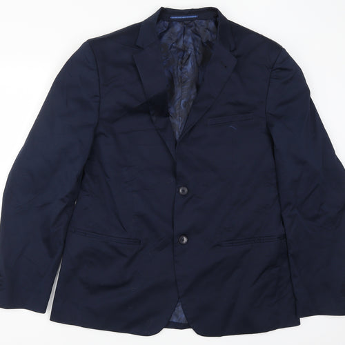 C&A Mens Blue   Jacket Suit Jacket Size 42