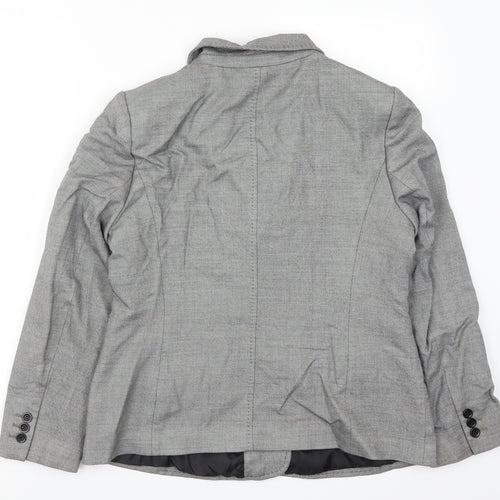 Planet Womens Grey   Jacket Suit Jacket Size 14