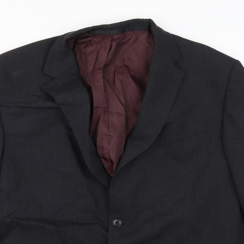 Marks and Spencer Mens Grey   Jacket Suit Jacket Size 44