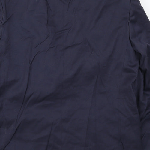 Essentials Mens Blue   Jacket Suit Jacket Size 44