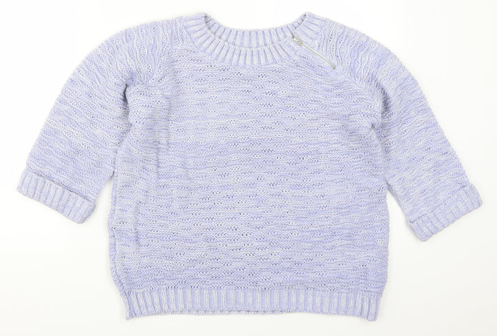 M&Co Womens Purple   Pullover Jumper Size 12