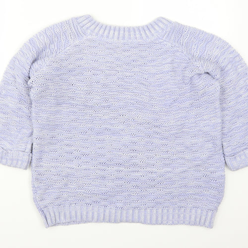 M&Co Womens Purple   Pullover Jumper Size 12