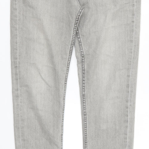 Denim Co Womens Grey  Denim Skinny Jeans Size 30 L30 in