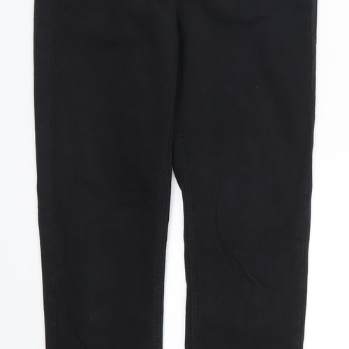 Topshop Womens Black  Denim Skinny Jeans Size 25 in L27 in