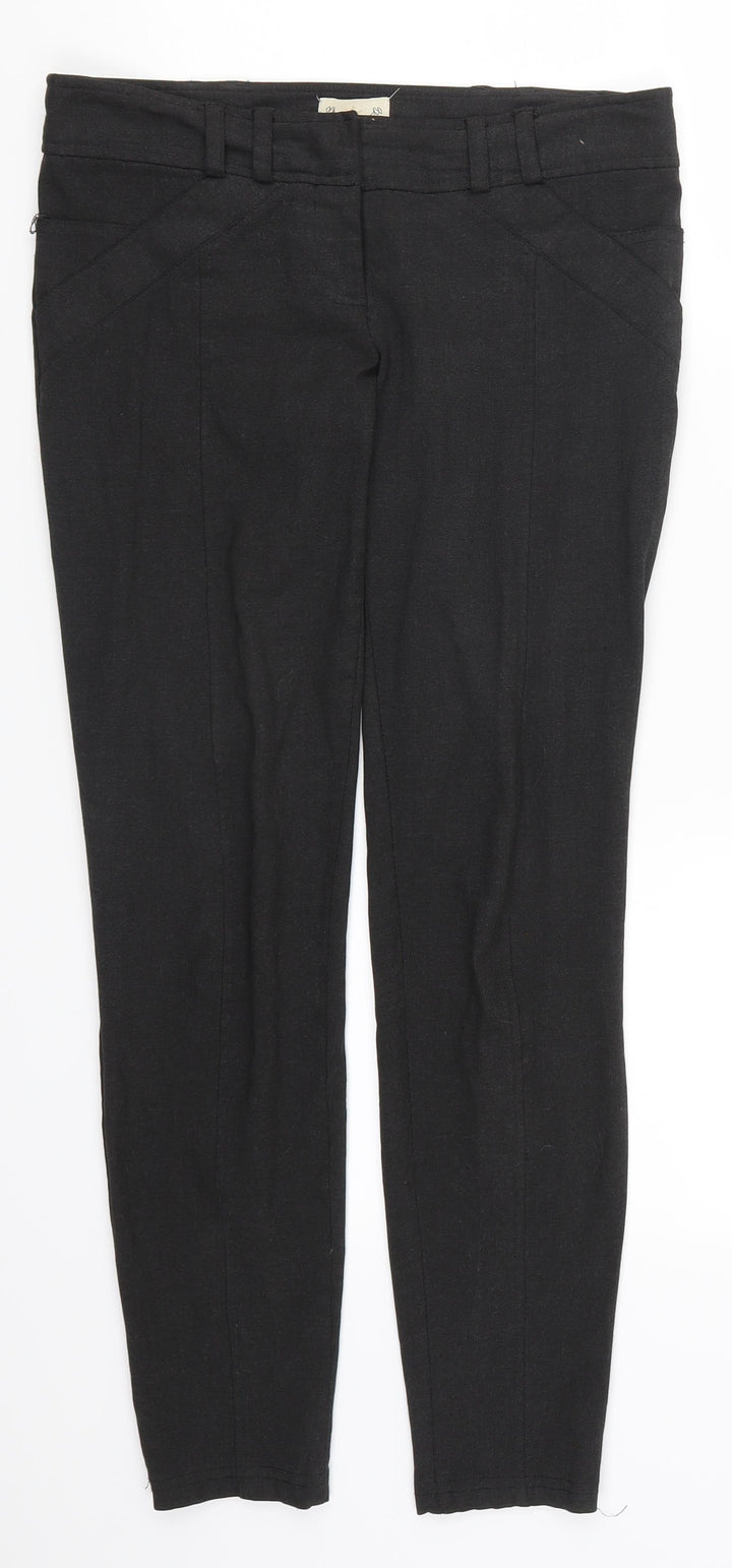 River Island Womens Grey   Trousers  Size 8 L27.5 in