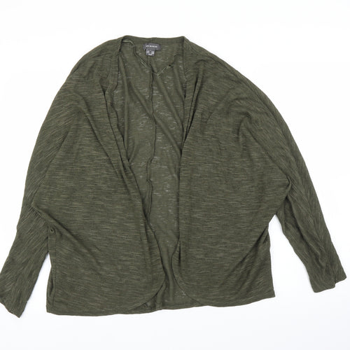Primark Womens Green   Cardigan Jumper Size L