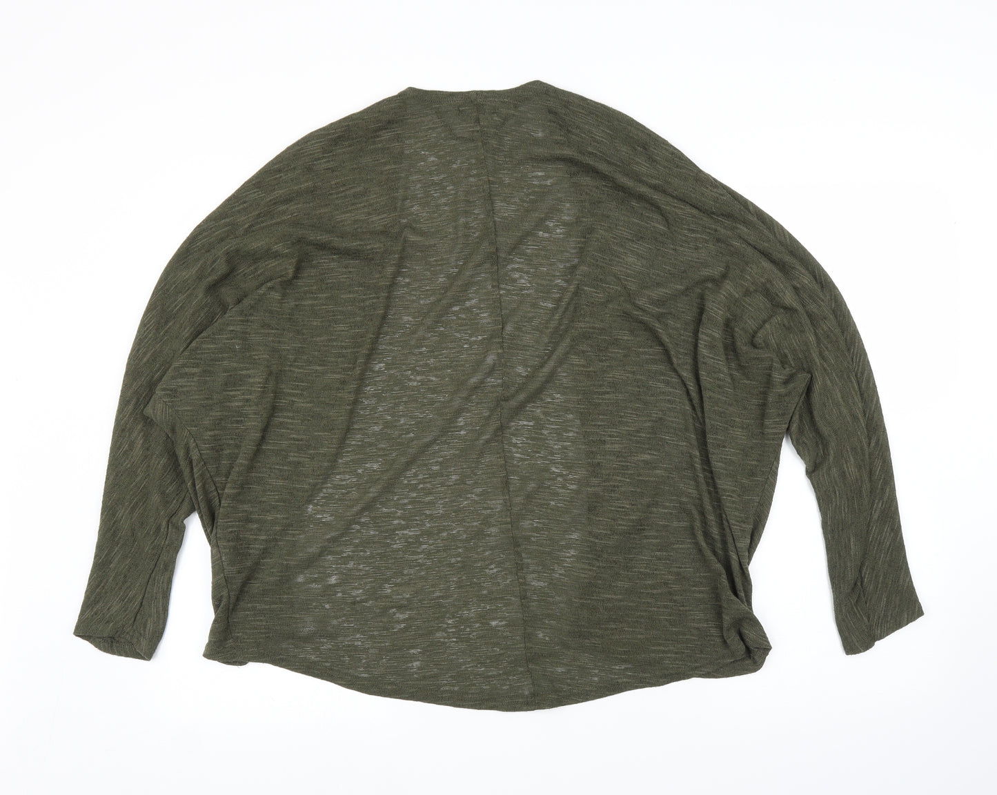 Primark Womens Green   Cardigan Jumper Size L