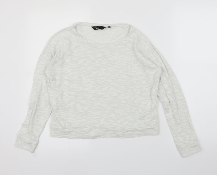 New Look Girls White Pullover Jumper Size 12-13 Years
