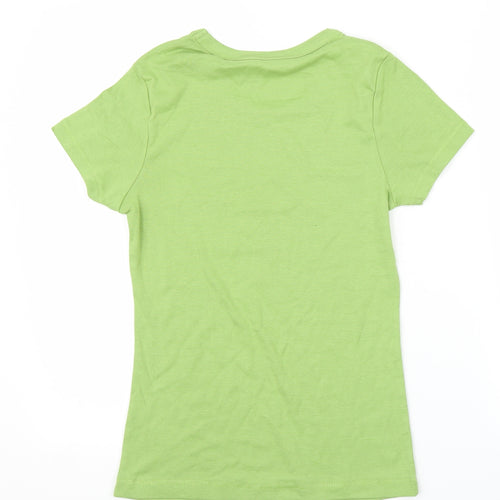 TU Womens Green   Basic T-Shirt Size 10