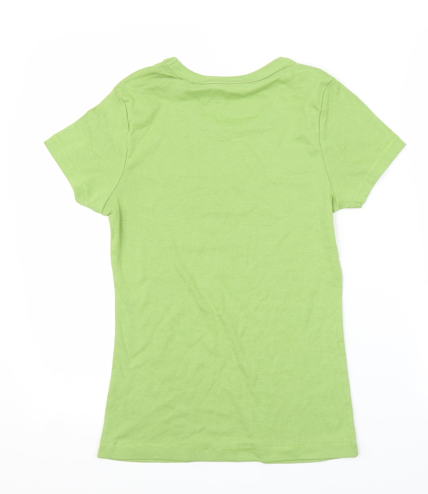 TU Womens Green   Basic T-Shirt Size 10