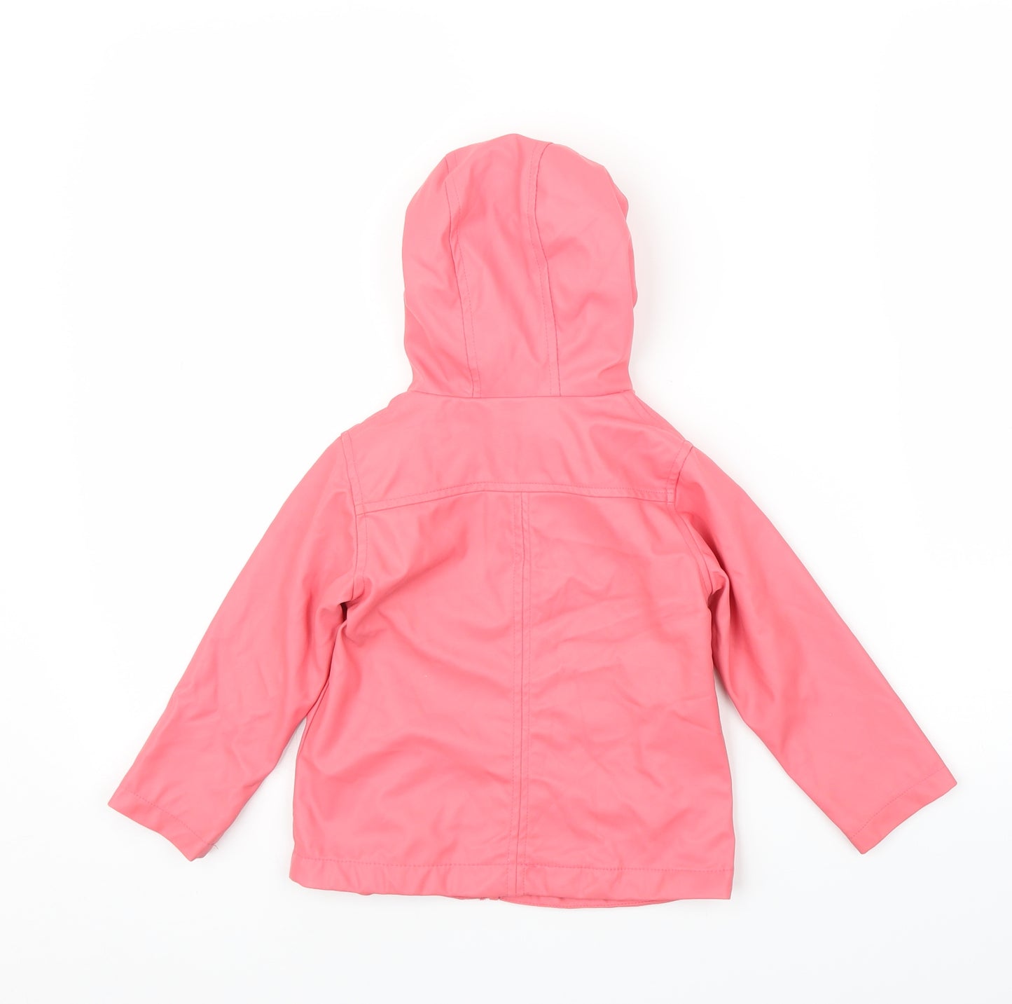 F&F Girls Pink   Rain Coat Coat Size 18-24 Months