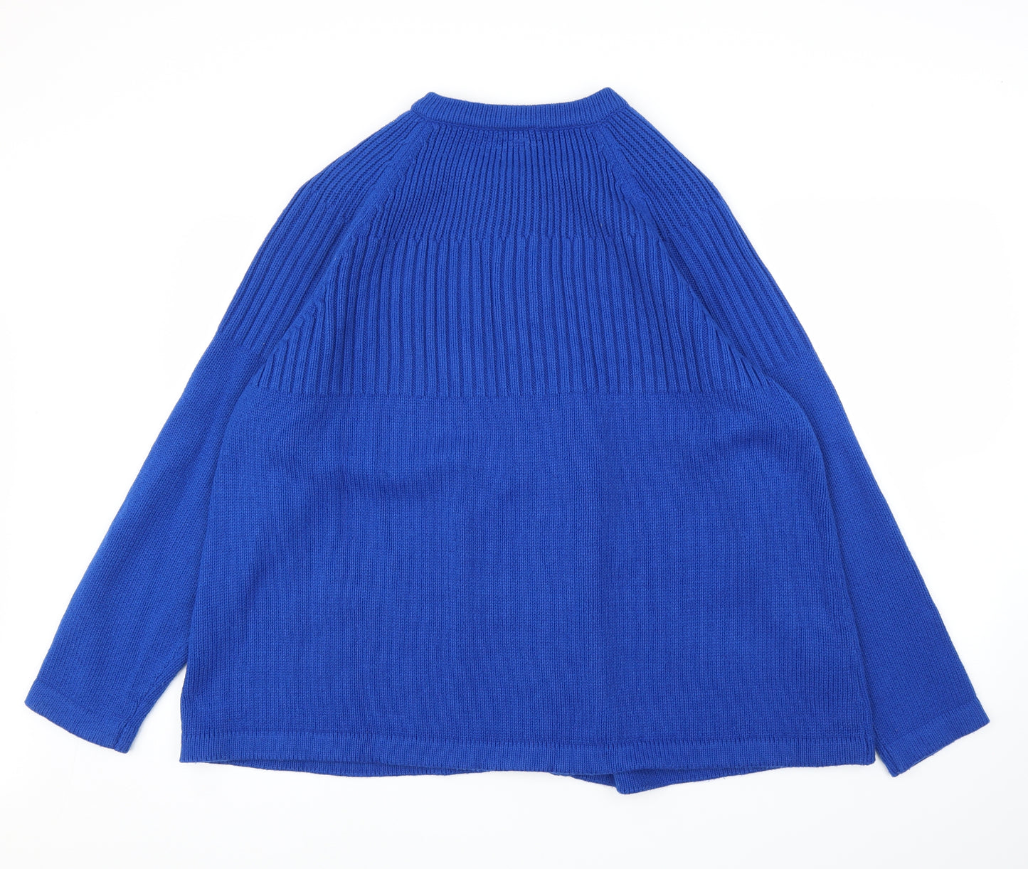 Being Casual Womens Blue   Cardigan Jumper Size 24
