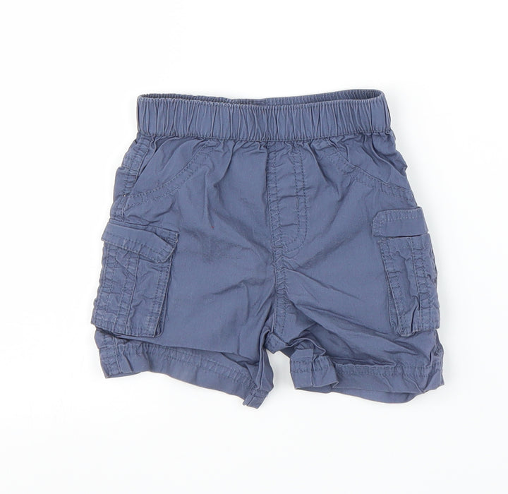 George Baby Blue Capri Trousers Size 9 Months - Shorts