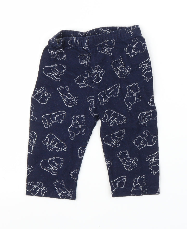 George Baby Blue   Capri Trousers Size 9 Months  - Winnie The Pooh