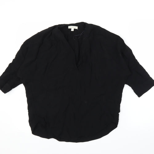 Monsoon Womens Black   Basic Blouse Size S