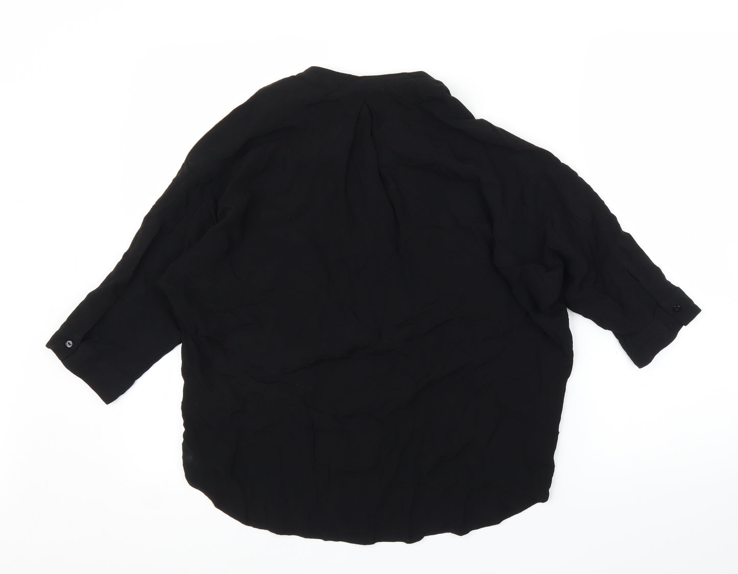Monsoon Womens Black   Basic Blouse Size S