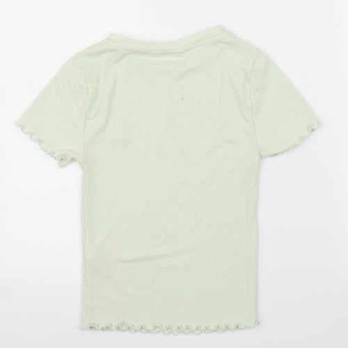 Primark Womens Green   Basic T-Shirt Size 2XS