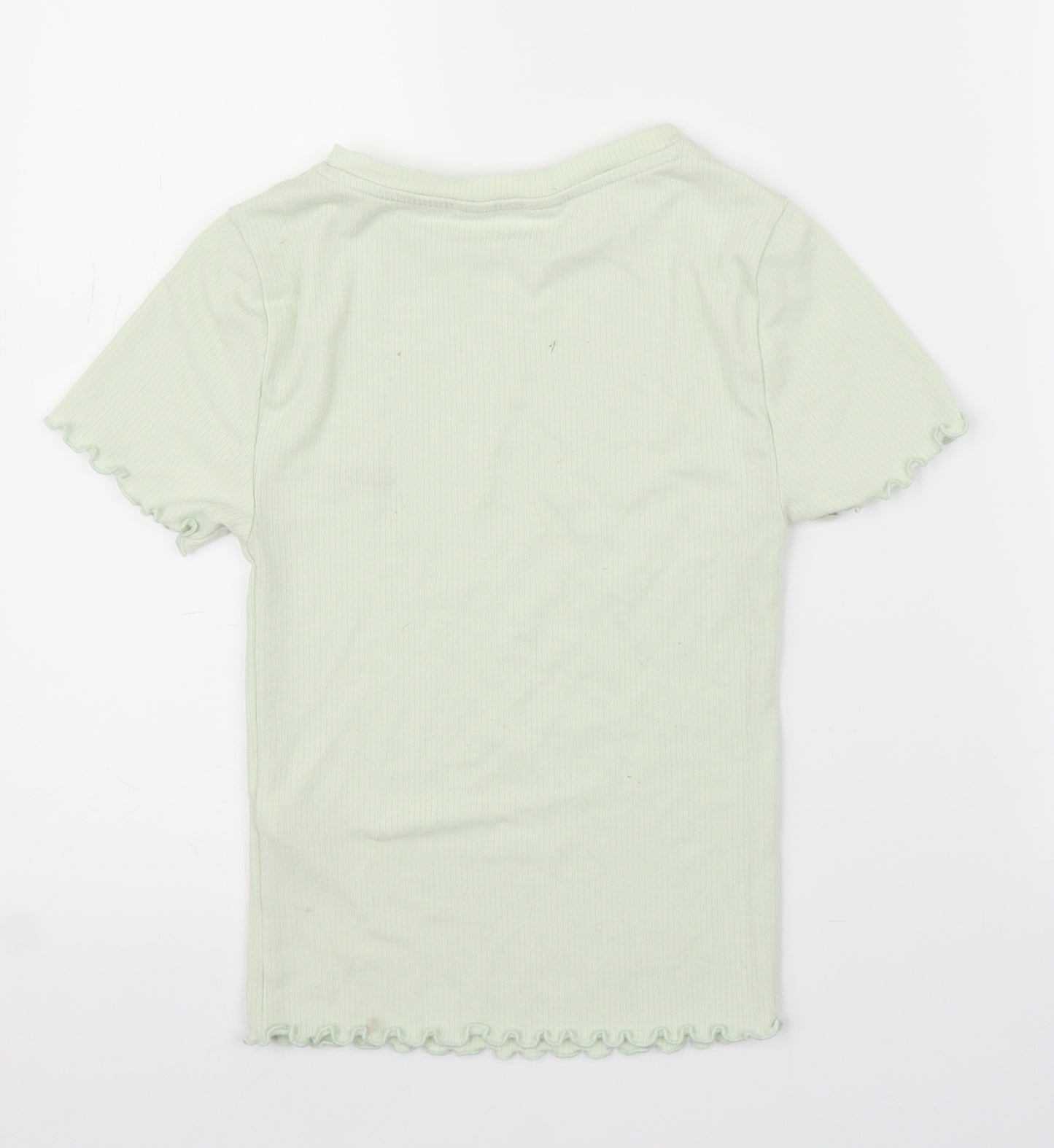 Primark Womens Green   Basic T-Shirt Size 2XS