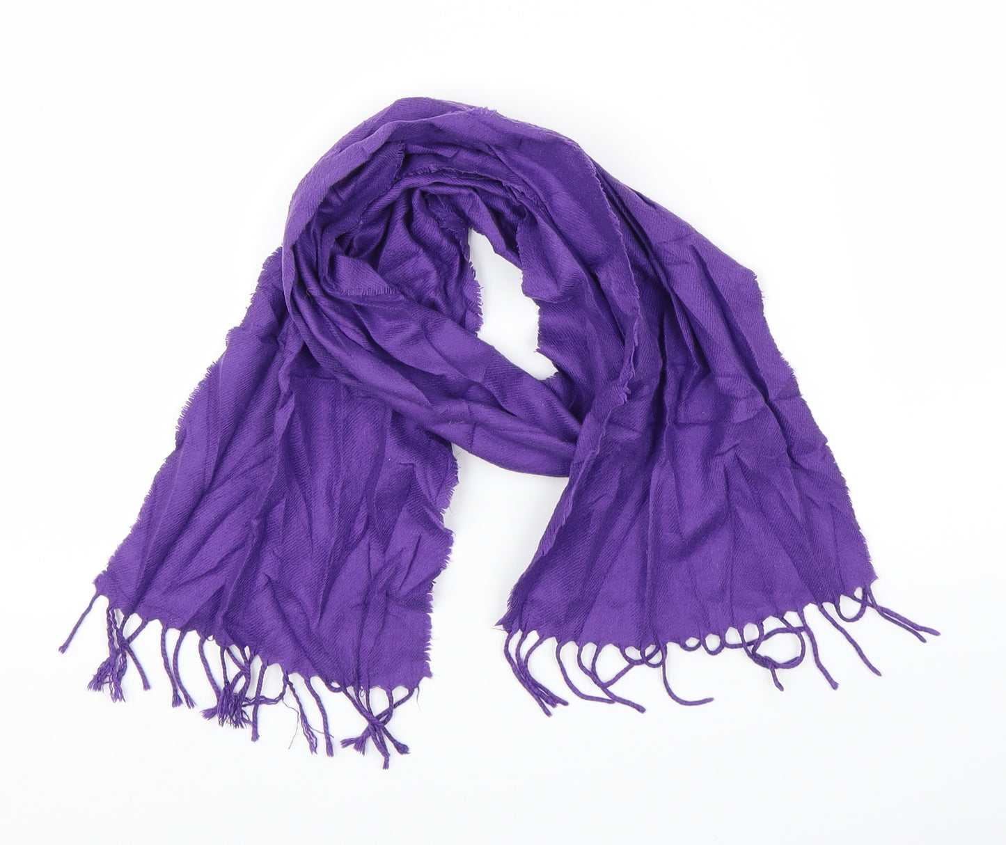 Preworn Unisex Purple    Scarf