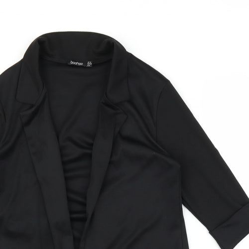 Boohoo Womens Black   Cardigan Jumper Size 10