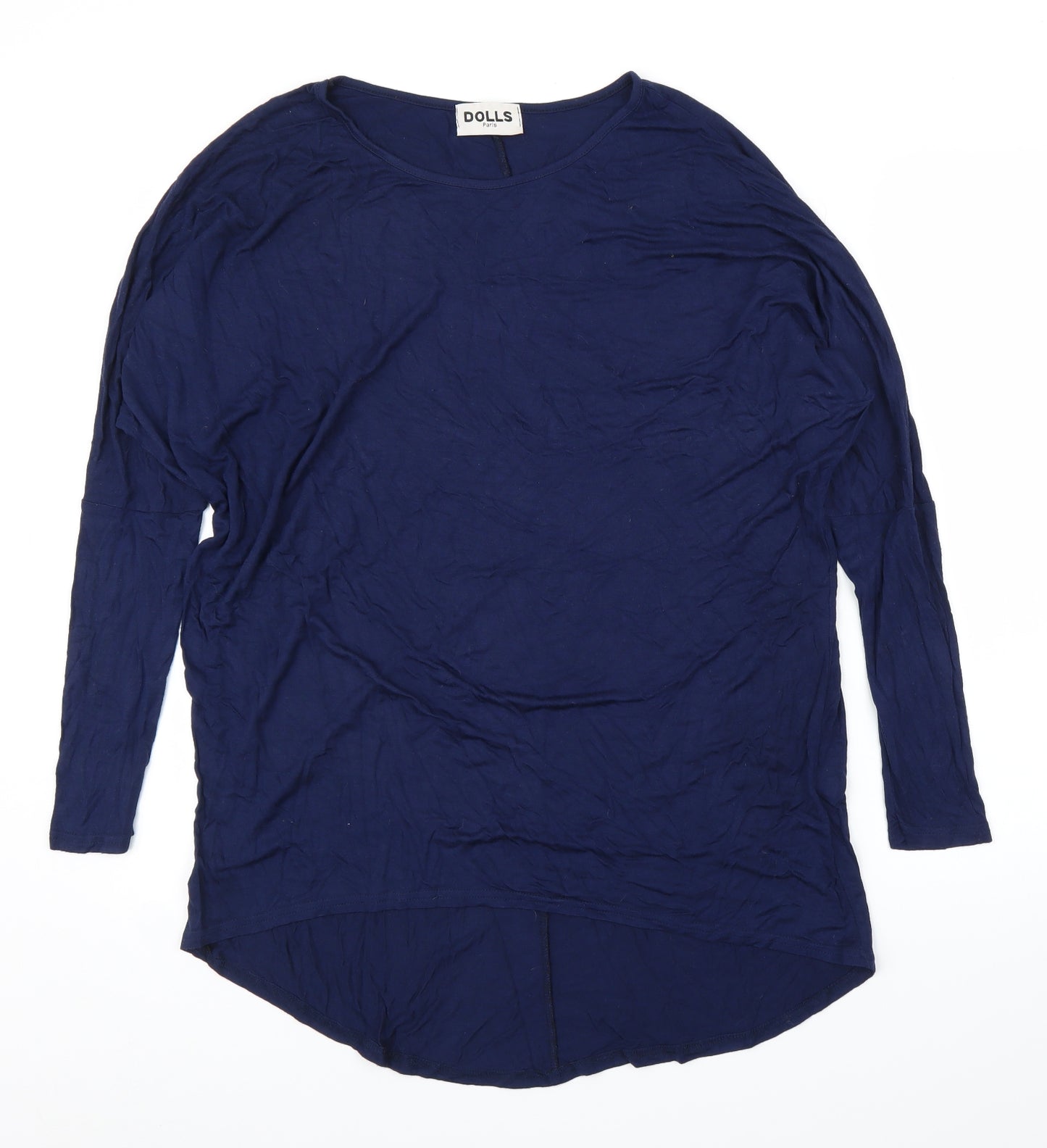 Dolls Paris Womens Blue   Basic Blouse Size M
