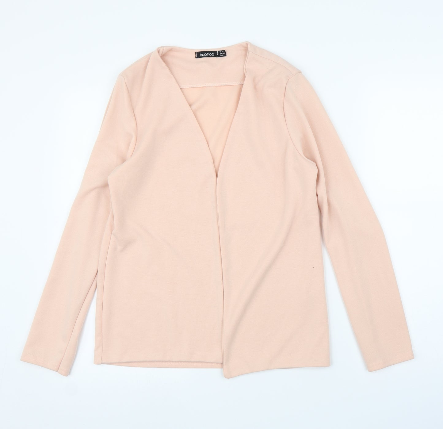 Boohoo Womens Pink   Cardigan Jumper Size 12