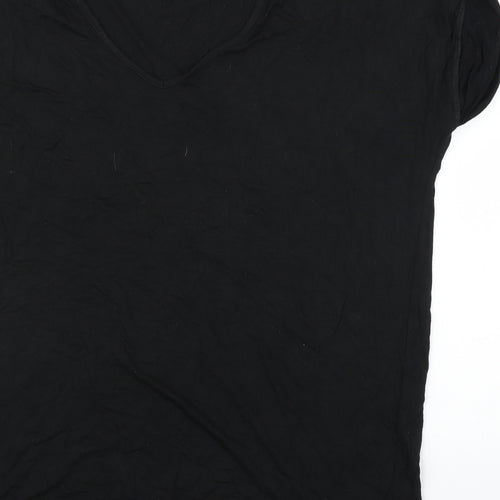 I SAW IT FIRST Womens Black   Basic Blouse Size 8