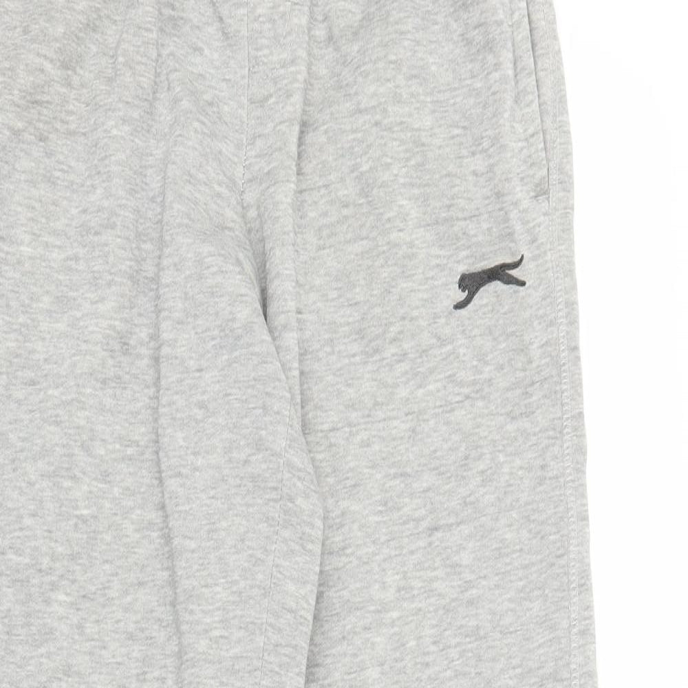 Slazenger Mens Grey   Sweatpants Trousers Size S L26 in