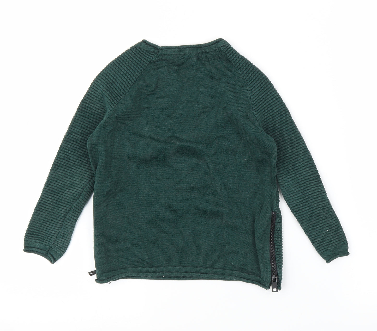 Primark Boys Green   Pullover Jumper Size 3-4 Years