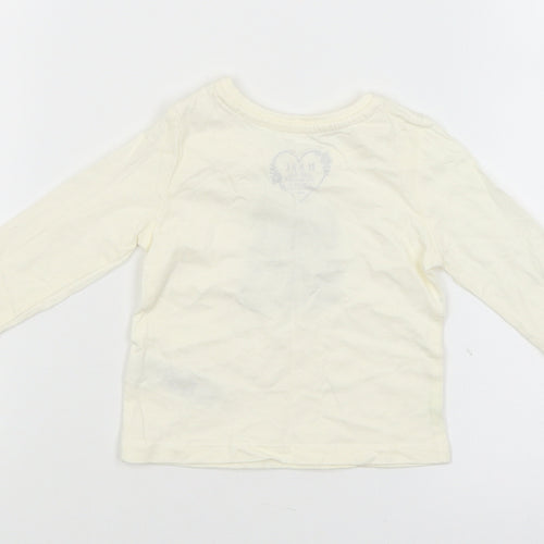 Primark Baby White   Basic T-Shirt Size 0-3 Months  - Girl Boss