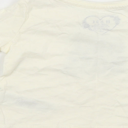 Primark Baby White   Basic T-Shirt Size 0-3 Months  - Girl Boss