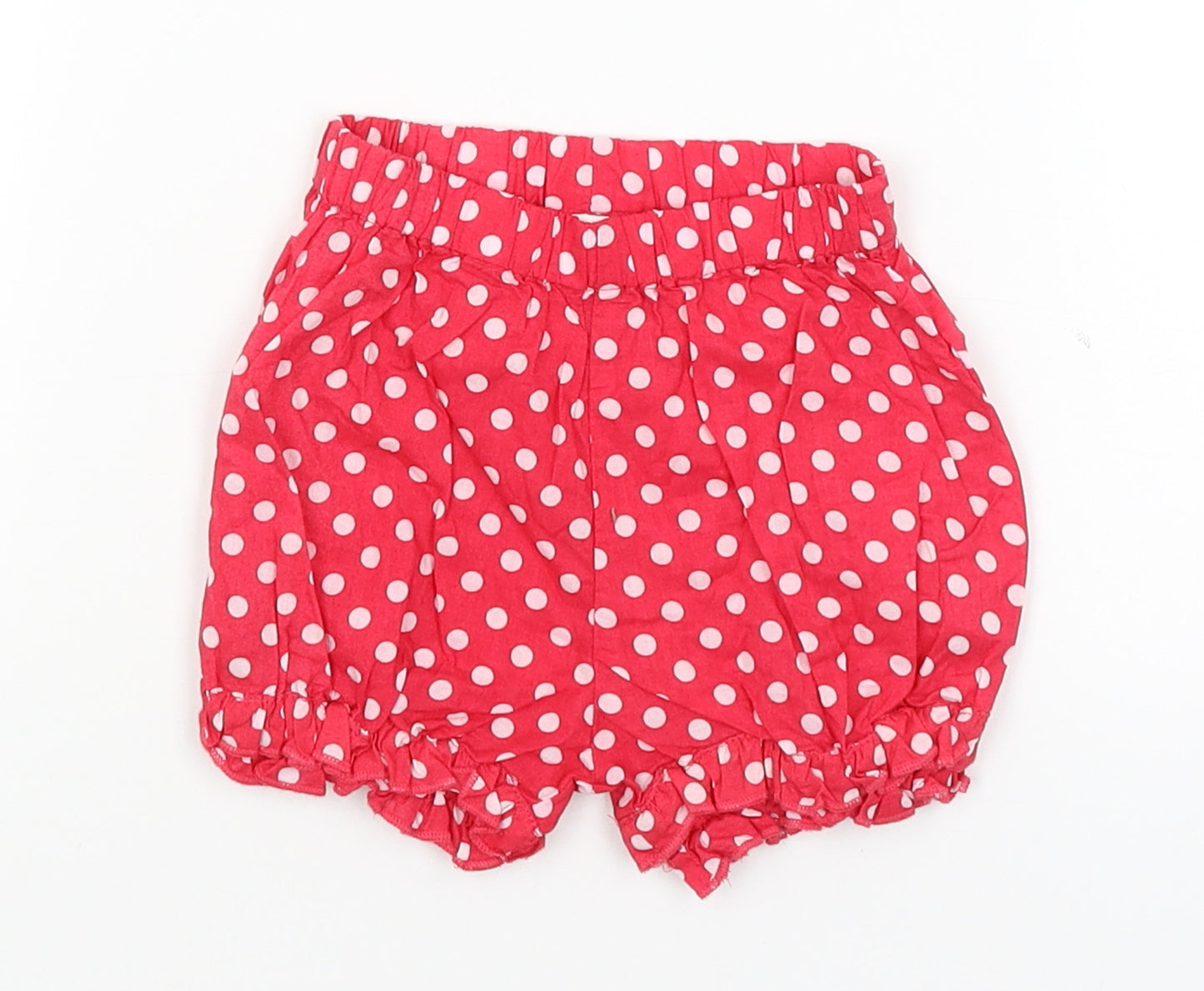 NEXT Baby Red Polka Dot  Cropped Trousers Size 0-3 Months
