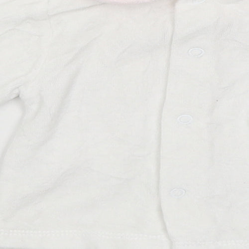 Mintini Baby Baby White   Basic T-Shirt Size 0-3 Months
