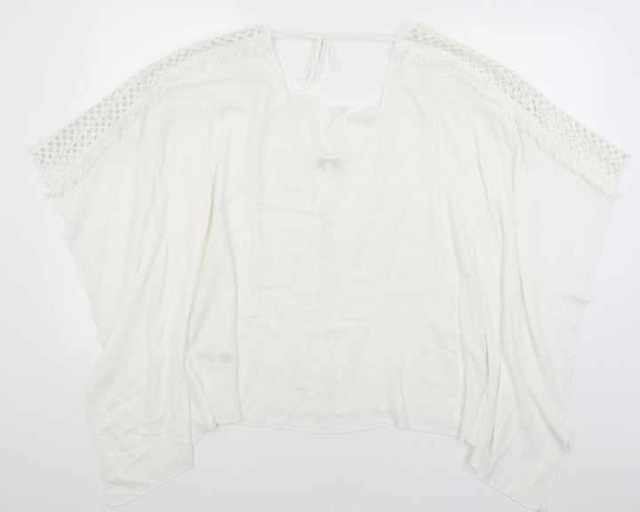 Apricot Womens White   Tunic T-Shirt Size 10
