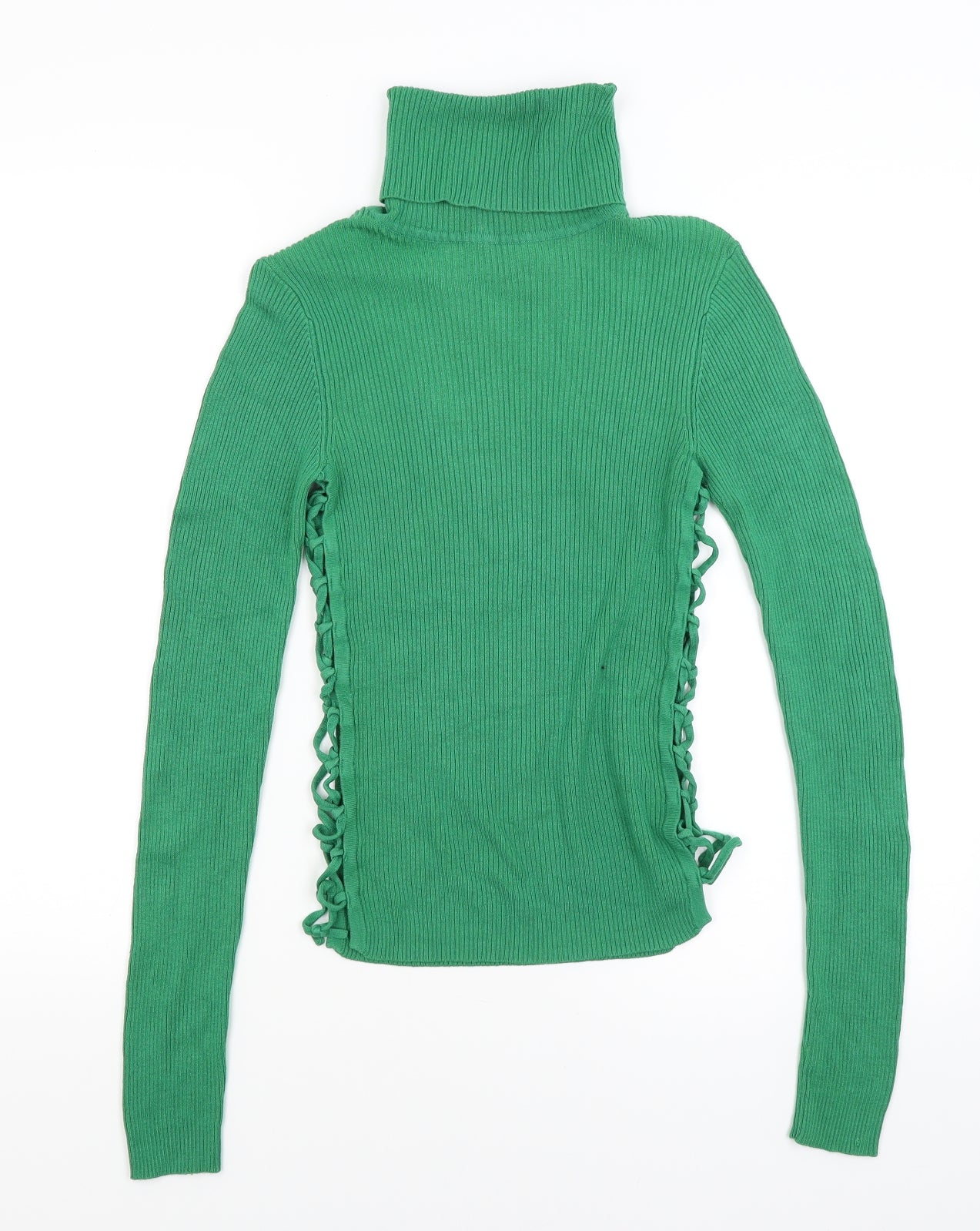 Therapy Womens Green   Basic T-Shirt Size 8