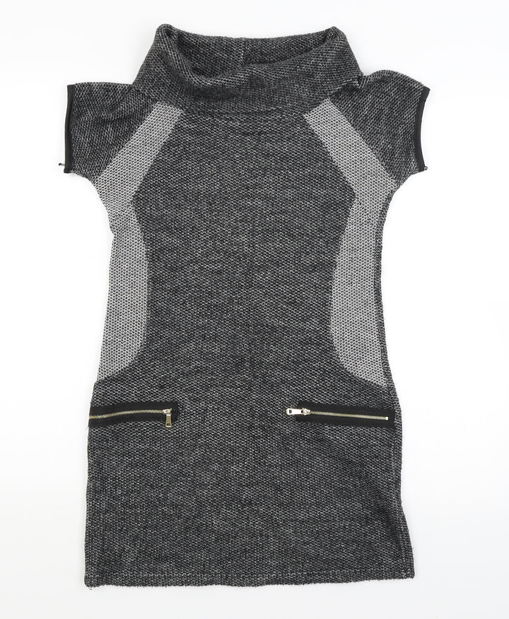Quiz Womens Grey Bodycon Size 8