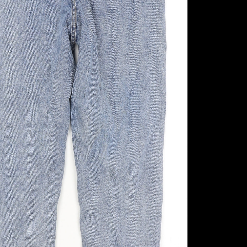 Denim Co Womens Blue   Mom Jeans Size 16 L25 in