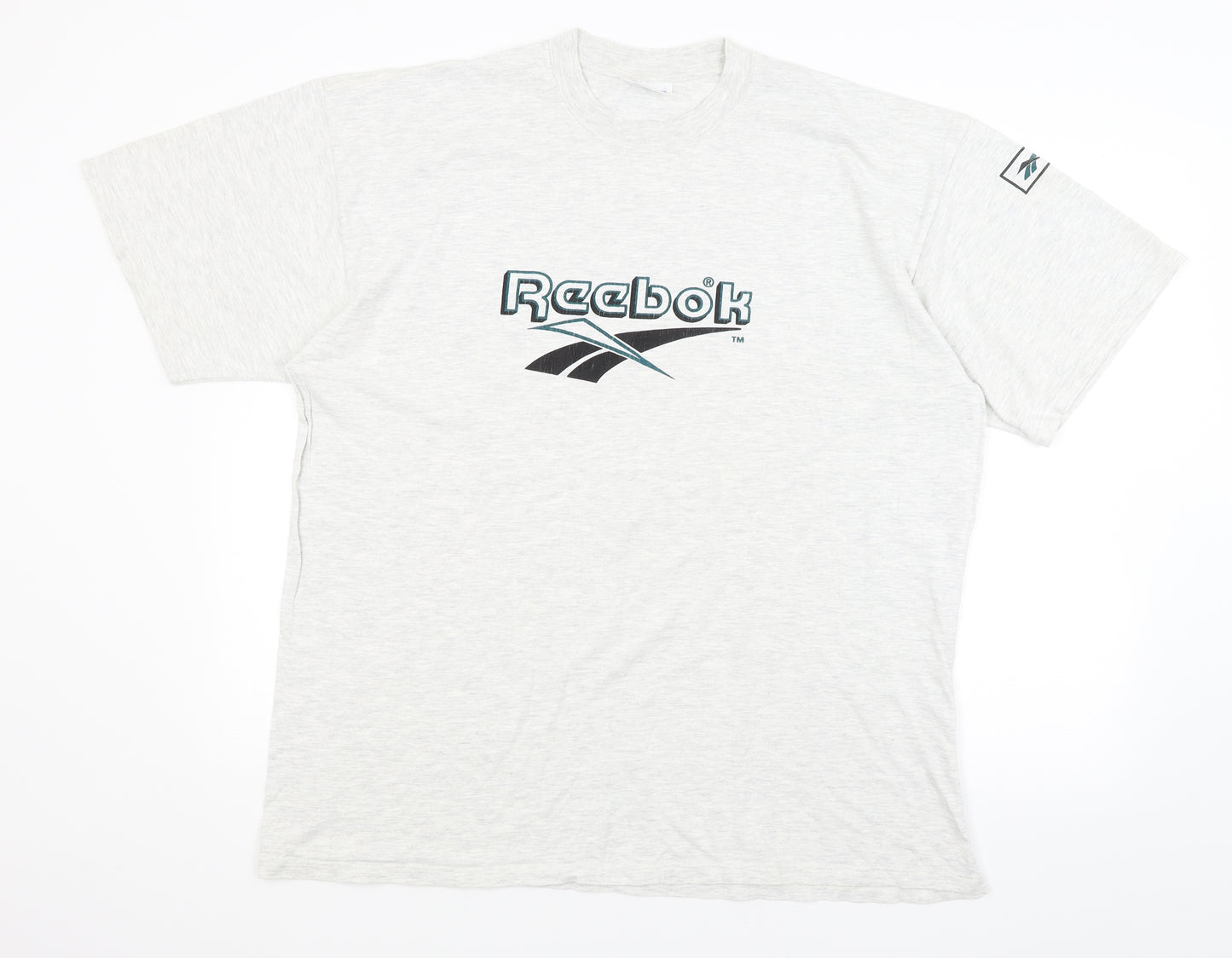 Reebok Mens Grey    T-Shirt Size XL