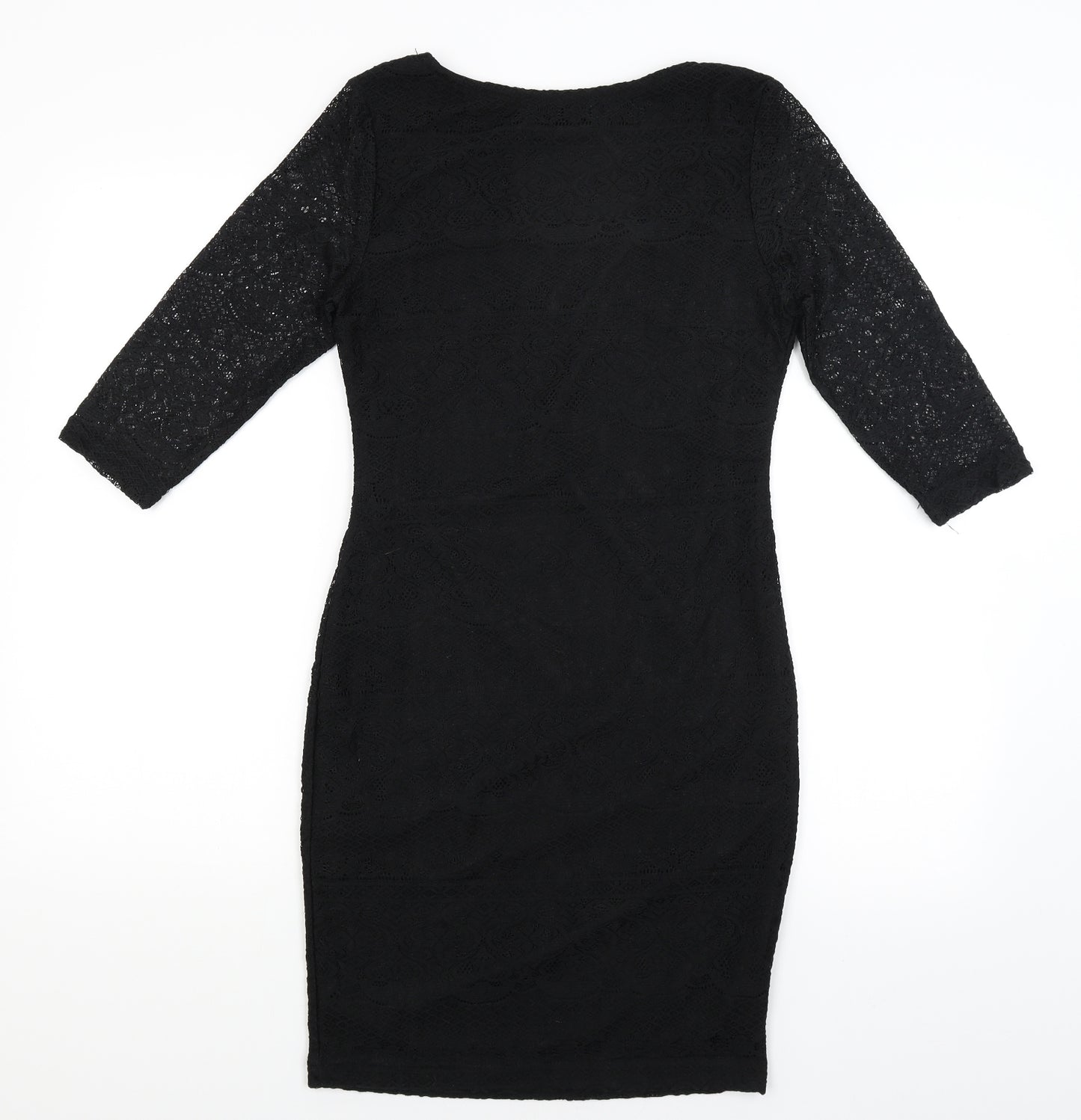 Amisu Womens Black   Bodycon  Size 8