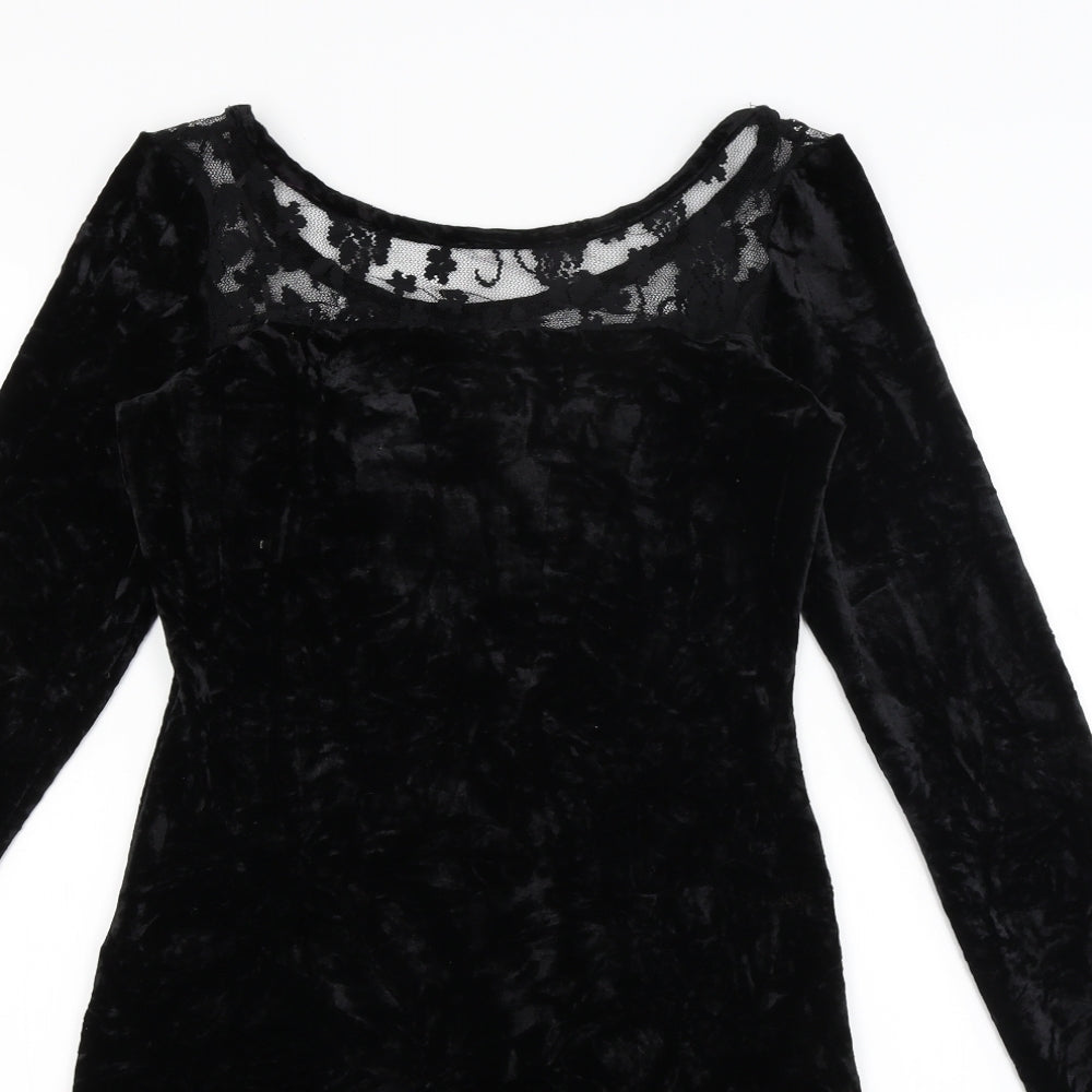 Alter London Womens Black   Pencil Dress  Size S