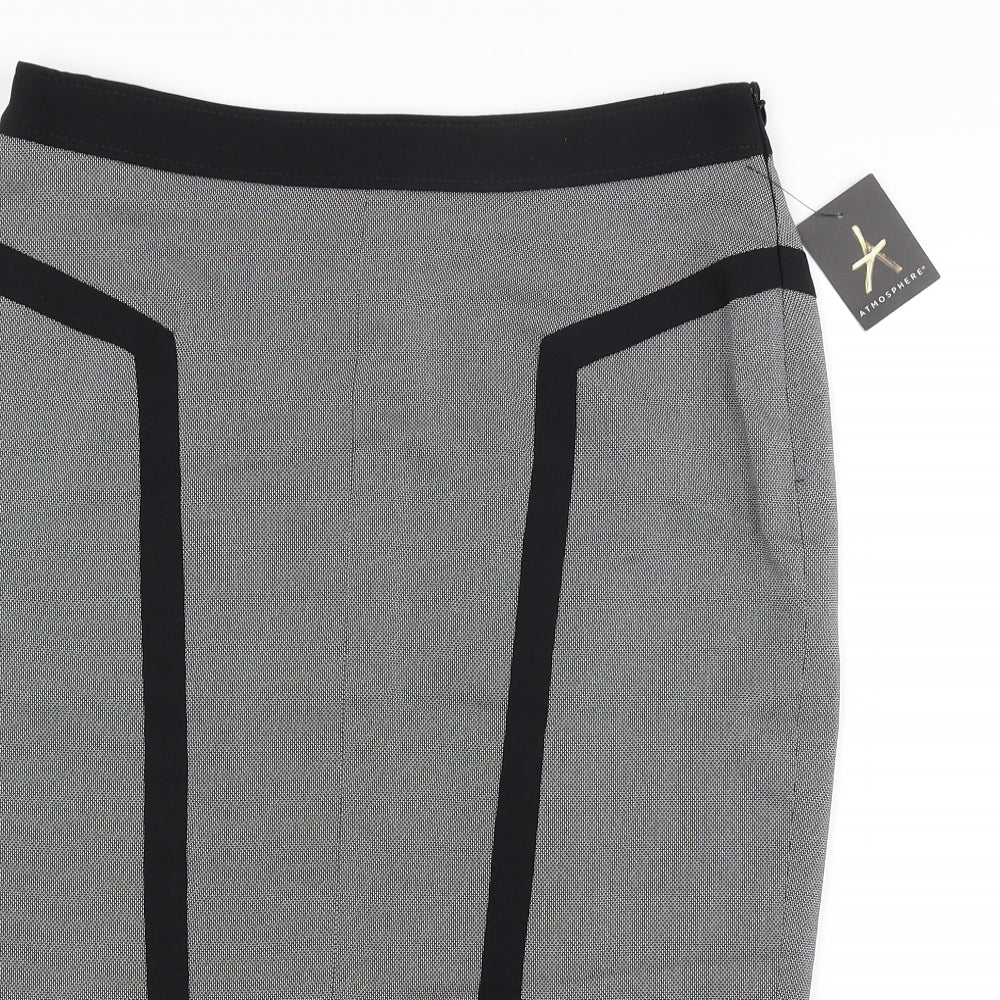 Atmosphere Womens Grey   Straight & Pencil Skirt Size 12