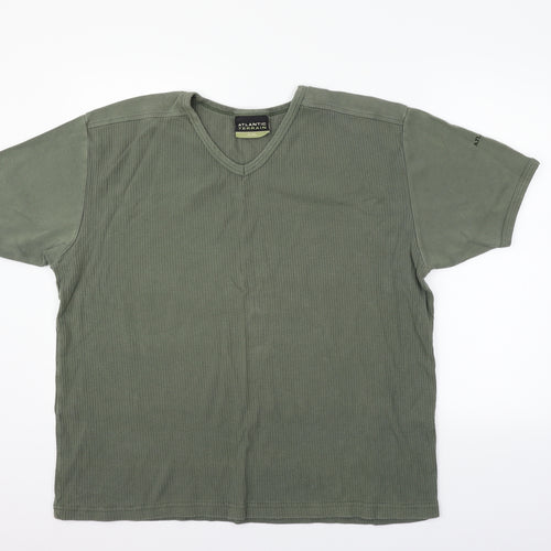 Atlantic Terrain Mens Green    T-Shirt Size XL